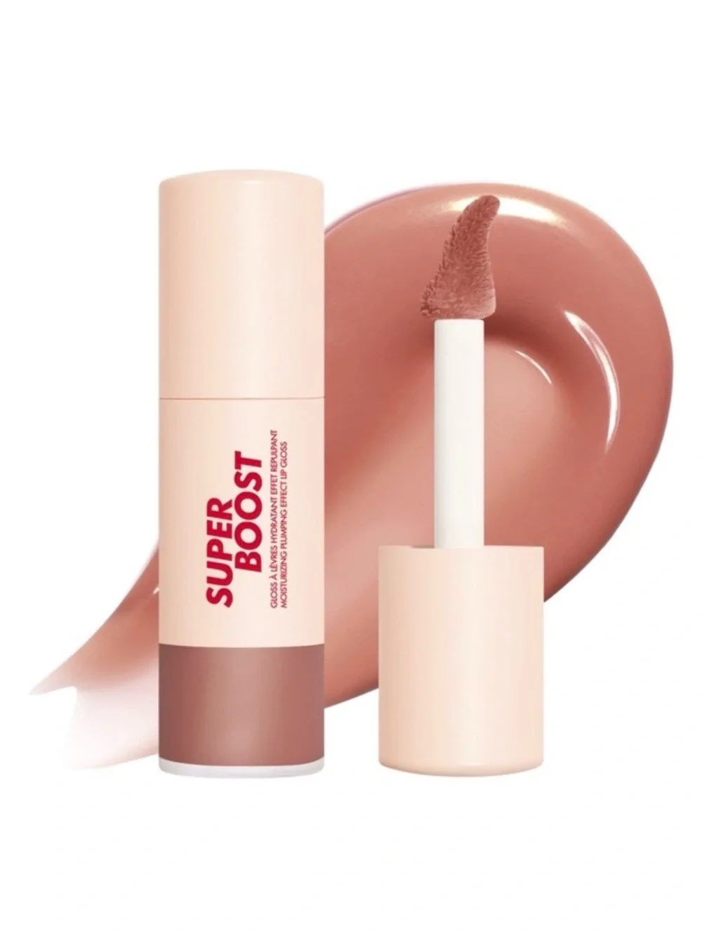 MAKE UP FOR EVER Super Boost Moisturizing Lip Gloss 06 WHEREVER WALNUT Brand New